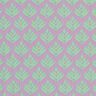 cotone rivestito Soggetti astratti – violetto pastello/menta,  thumbnail number 1