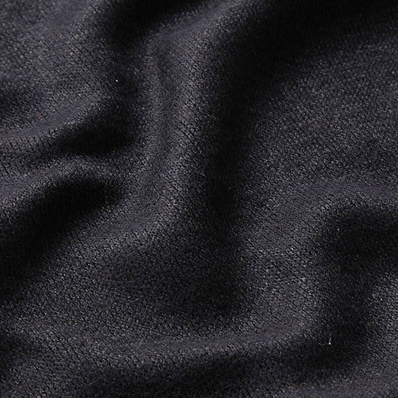 tessuto in maglia misto viscosa tinta unita – nero,  image number 2
