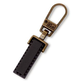 tiretto cerniera lampo fashion, pure [ 43 x 7 mm ] | Prym – marrone scuro, 