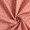 Cretonne di cotone piccoli motivi paisley – terracotta,  thumbnail number 3
