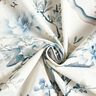 tessuto arredo mezzo panama Rami dipinti – bianco/grigio blu,  thumbnail number 3