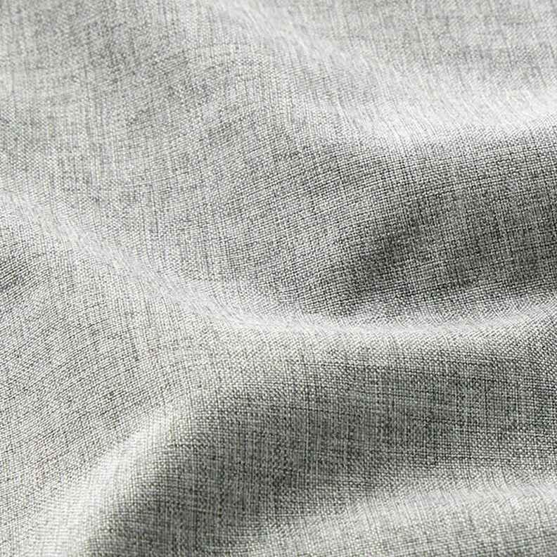 tessuto da tappezzeria mélange, tinta unita – grigio chiaro,  image number 2