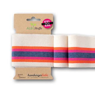 GOTS tessuto in maglia per bordi e polsini CUFF ME COLLEGE [ 140 cm | 7 cm ] | Albstoffe, 