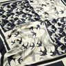Taglio di tessuto in satin con rondini | Katia Fabrics – antracite/crema,  thumbnail number 2