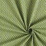 tessuto in cotone cretonne motivo zigzag etnico – verde,  thumbnail number 3