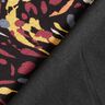 jersey di viscosa Macchie di colore astratte – nero/rosso Bordeaux,  thumbnail number 4