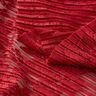 Pizzo plissettato con fiori – rosso carminio,  thumbnail number 3