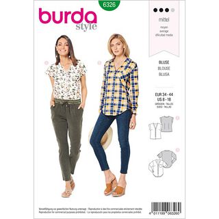 camicia, Burda 6326 | 34 - 44, 