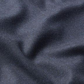 Tessuto per abito elasticizzato misto viscosa in tinta unita – blu notte, 