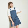 chambray  – colore blu jeans/rosso fuoco,  thumbnail number 5