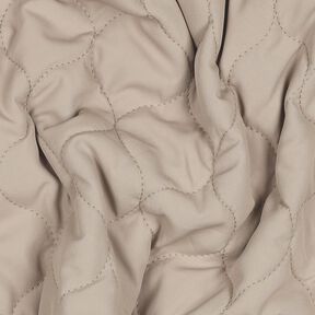 tessuto trapuntato Motivo circolare | Poppy Fabrics – beige scuro, 