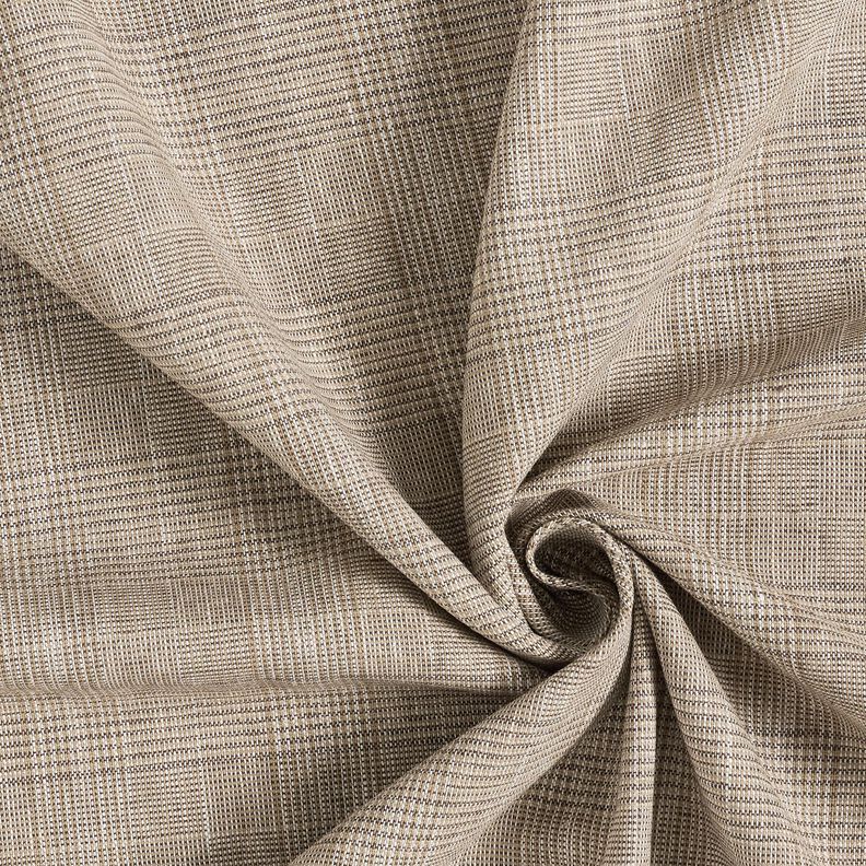Misto lino Principe di Galles – beige,  image number 3