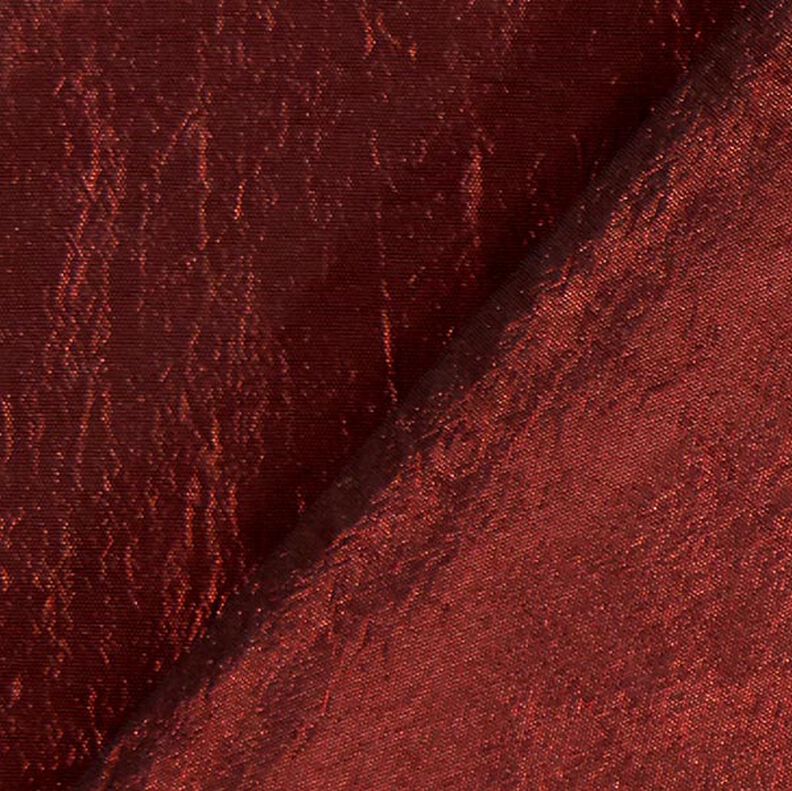 taffettà effetto stropicciato – rosso Bordeaux,  image number 3