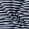 tessuto per costumi da bagno Righe navy – blu notte/bianco,  thumbnail number 3