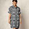 Tessuto in maglia con motivo Ikat – grigio/nero,  thumbnail number 5