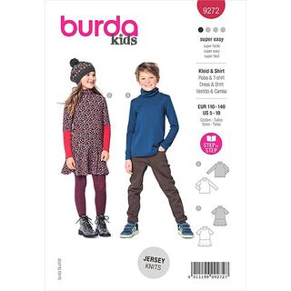 abito, Burda 9272 | 110-140, 
