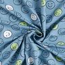 jersey di cotone Faccina che brilla nella notte – colore blu jeans,  thumbnail number 5