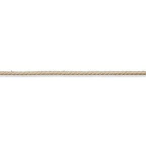 Cordoncino in cotone [Ø 3 mm] – naturale, 
