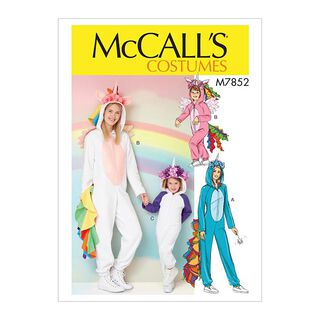 costume ragazza, McCalls 7852 | 104 - 134, 