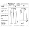 pantalone | culotte, Burda 6436 | 34 - 44,  thumbnail number 6