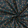 tessuto in cotone popeline Rami e bacche – blu notte/oro,  thumbnail number 3