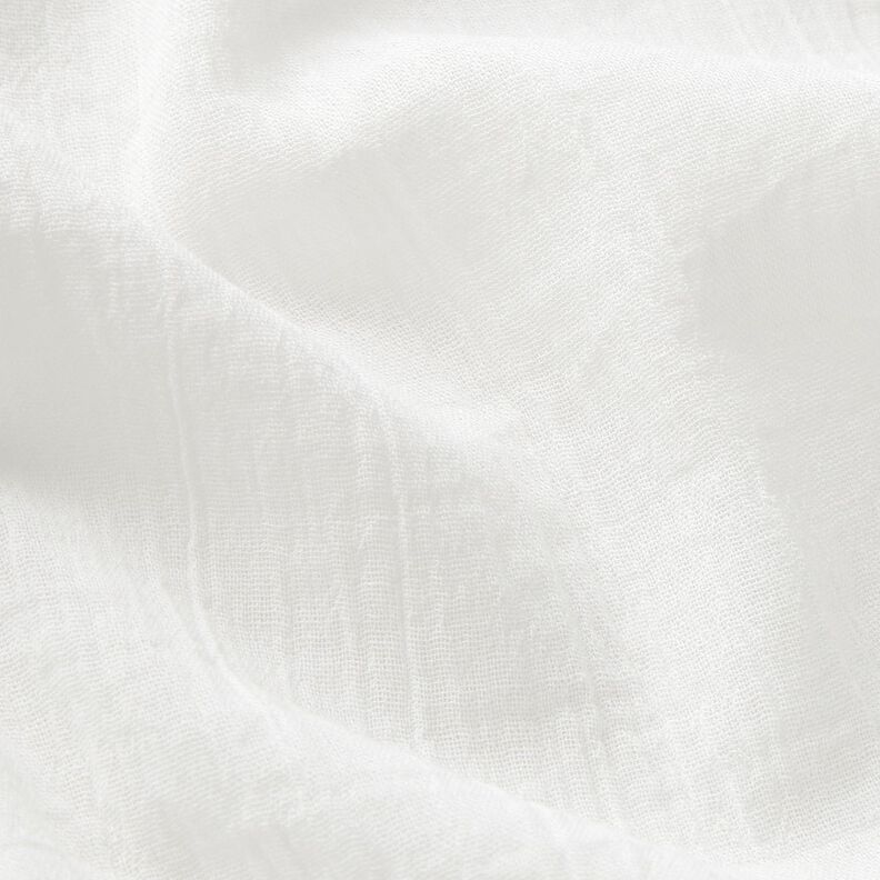 tessuto increspato cotone – bianco lana,  image number 2