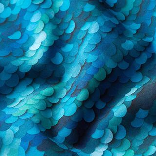 softshell effetto paillettes – petrolio/blu reale, 