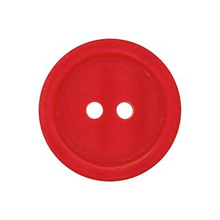 bottone in plastica 2 fori basic - rosso, 