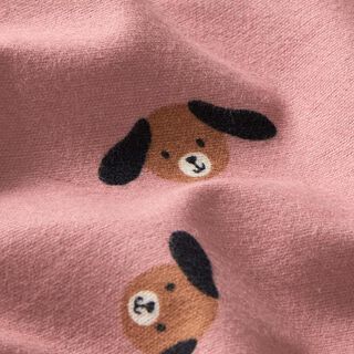 flanella di cotone teste di cane | by Poppy – rosa anticato, 