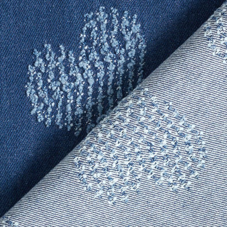 jeans Cuori “Sguardo distrutto”. – colore blu jeans,  image number 5