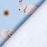 jersey di cotone Pecore e capre stampa digitale &ndash; azzurro,  thumbnail number 4