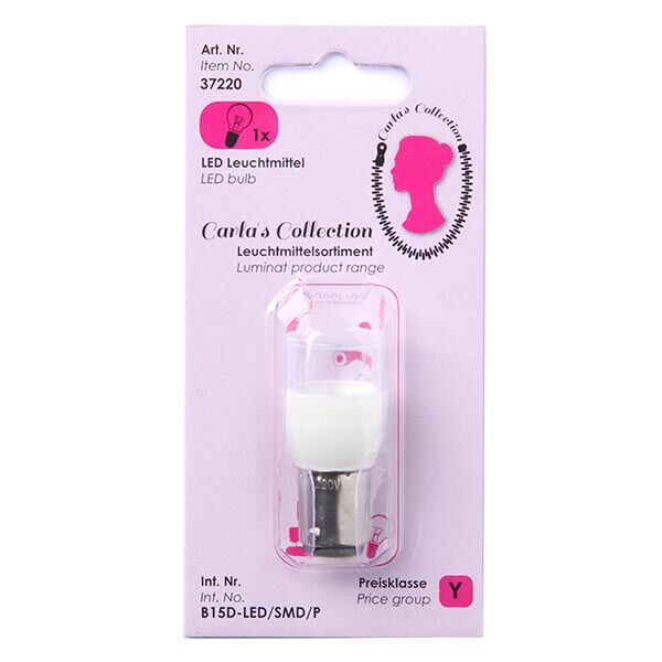 lampadina a LED “Carla’s Collection” B15D 230 V|0,6 watt, image number 1