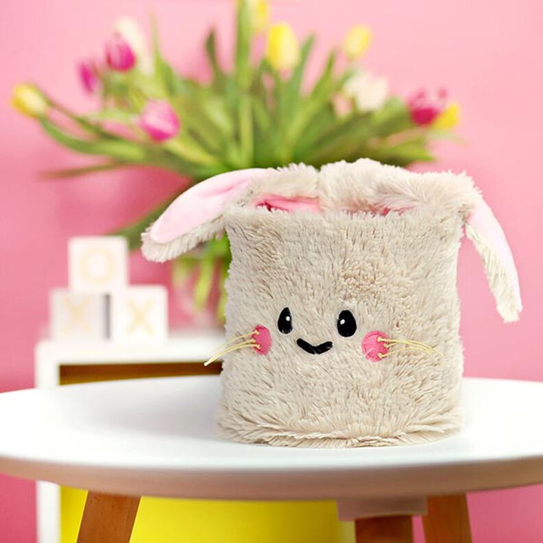 tessuto peluche a pelo lungo SHAGGY [1 M X 0,75 M | Flor: 20 MM] - beige chiaro | Kullaloo,  image number 7