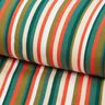 Outdoor Tessuto per sedia a sdraio Righe longitudinali 44 cm – verde scuro/arancione,  thumbnail number 5