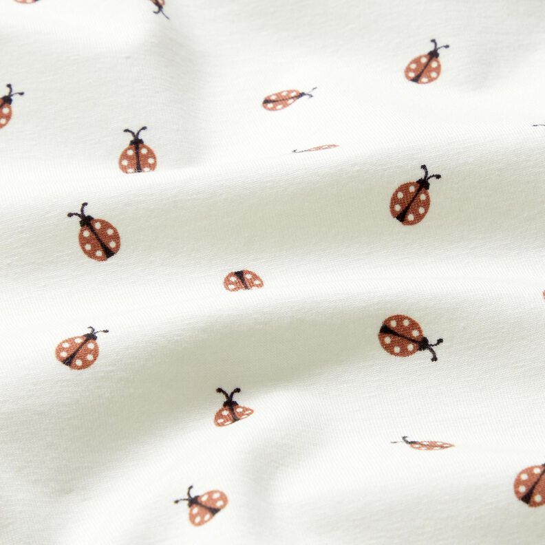 jersey di cotone coccinella &ndash; bianco/rosso,  image number 2