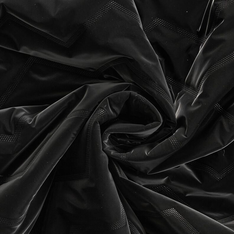 tessuto trapuntato Chevron manopesca | Katia Fabrics – nero, image number 4