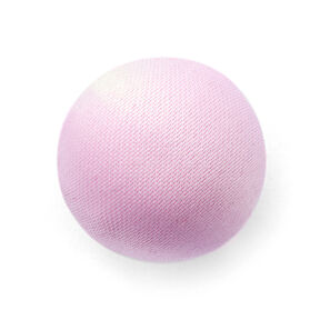 Bottone rivestito, Satin duchesse – rosa, 