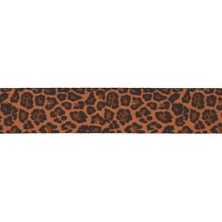 nastro  con motivo leopardato [ Larghezza: 40 mm ] – bronzo/marrone, 