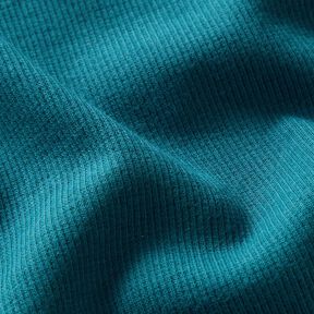 2x2 tessuto per polsini tinta unita &ndash; petrolio, 
