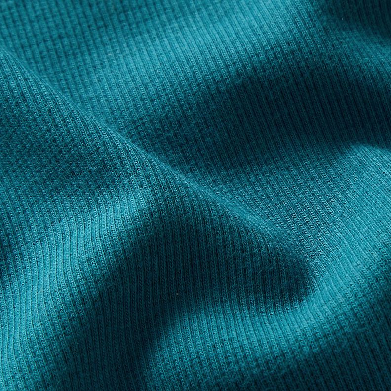 2x2 tessuto per polsini tinta unita &ndash; petrolio,  image number 2