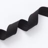Nastro in sbieco Cotone bio [20 mm] – nero,  thumbnail number 2