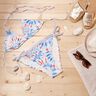 tessuto per costumi da bagno Batik Mandala – bianco/peperoncino,  thumbnail number 7