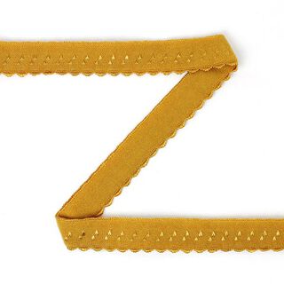 Fettuccia elastica in pizzo 9 – senape, 