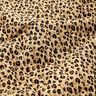 mussola tessuto trapuntato Stampa leopardata – beige/nero,  thumbnail number 3