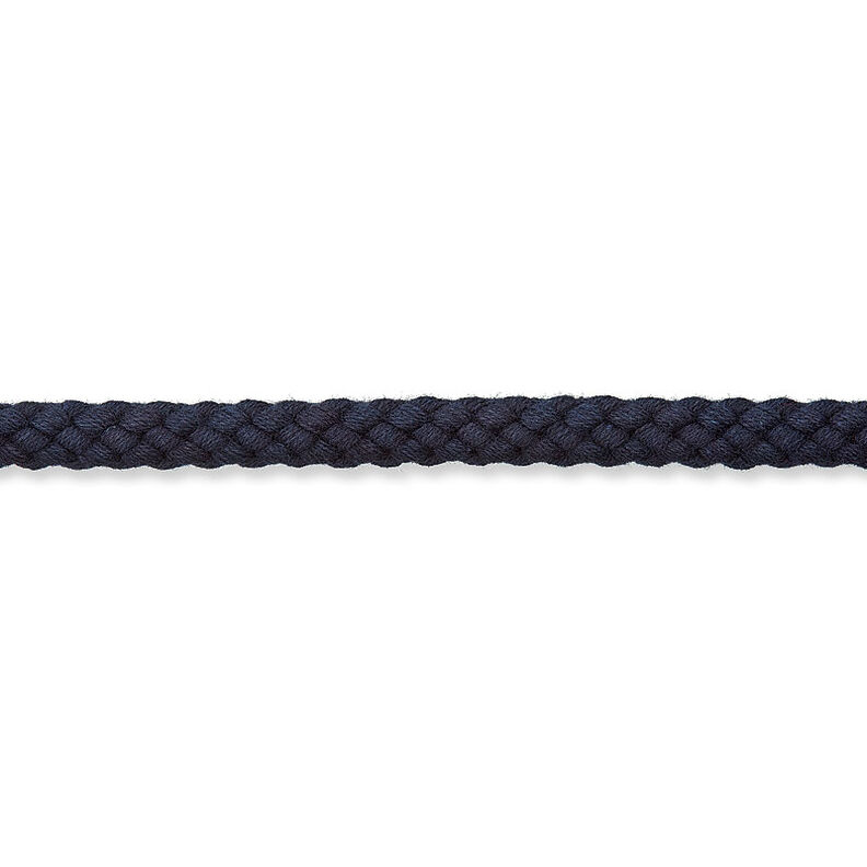 Cordoncino in cotone [Ø 7 mm] – nero,  image number 2