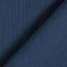 mussolina / tessuto doppio increspato – blu marino,  thumbnail number 4