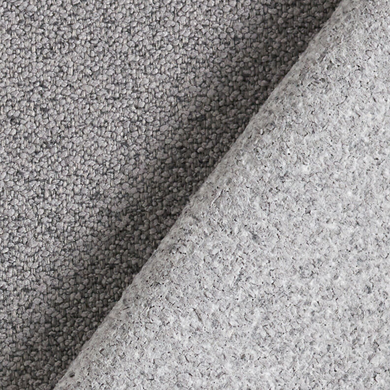 tessuto da tappezzeria bouclé fine – grigio,  image number 3