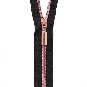 cerniera lampo senza fine | Prym – oro rosa/nero, 