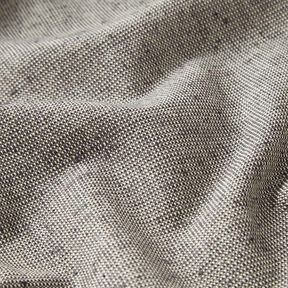 tessuto arredo, mezzo panama struttura a coste, cotone riciclato – grigio ardesia/bianco, 