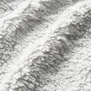 Sherpa in cotone tinta unita – grigio chiaro, 